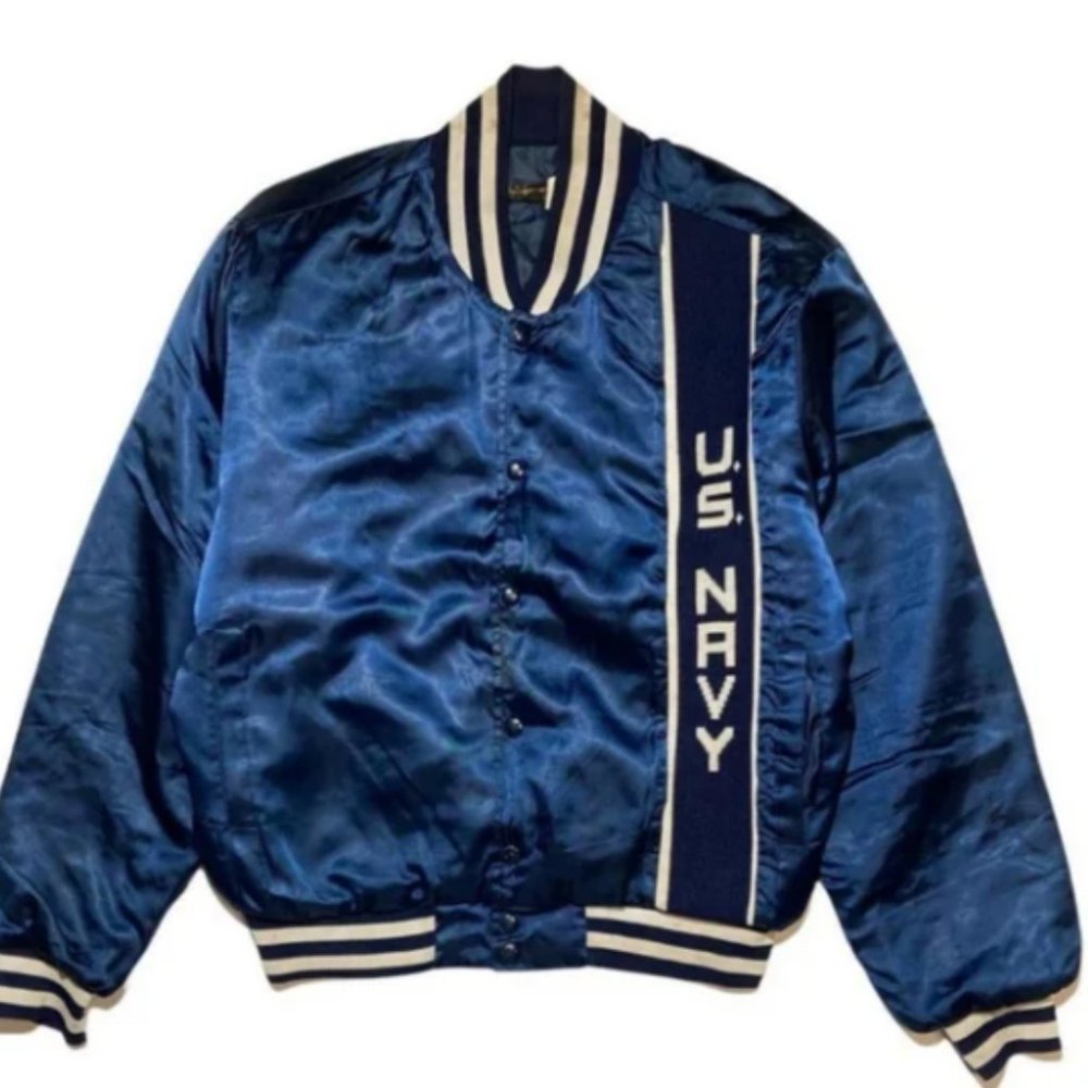 Vintage Swingster Brand U.S. Navy Bomber Jacket